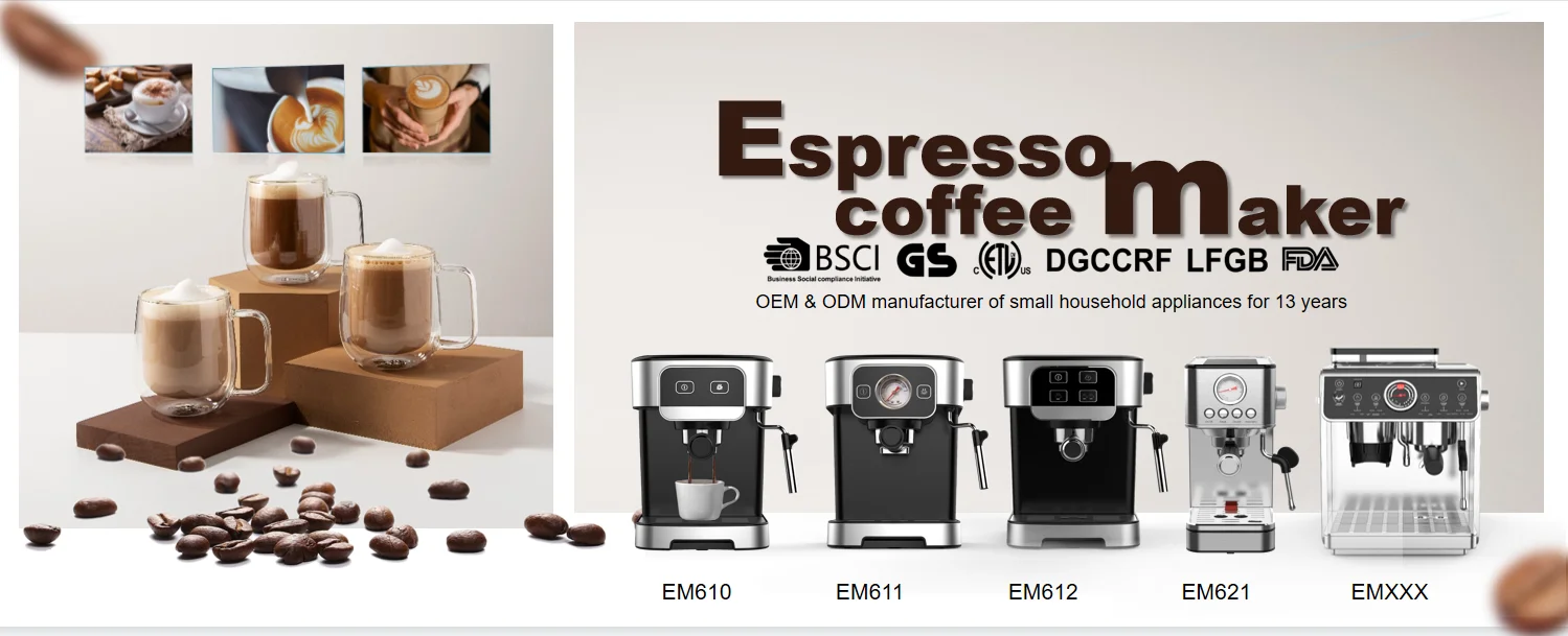 Hot selling full-automatic coffee machine portable espresso machine household 220V coffee machine