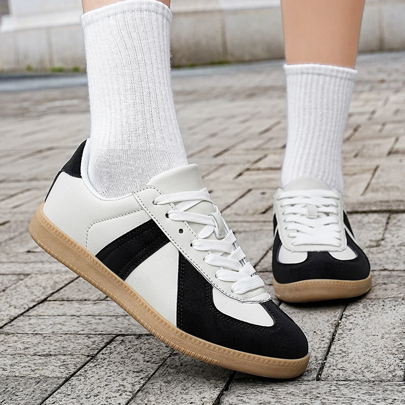 

MAEDEF Women's Casual Sneakers Outdoor Comfortable Flats Shoes Walking Vulcanized Shoes Female Sports Shoes Men Skateboard Shoes