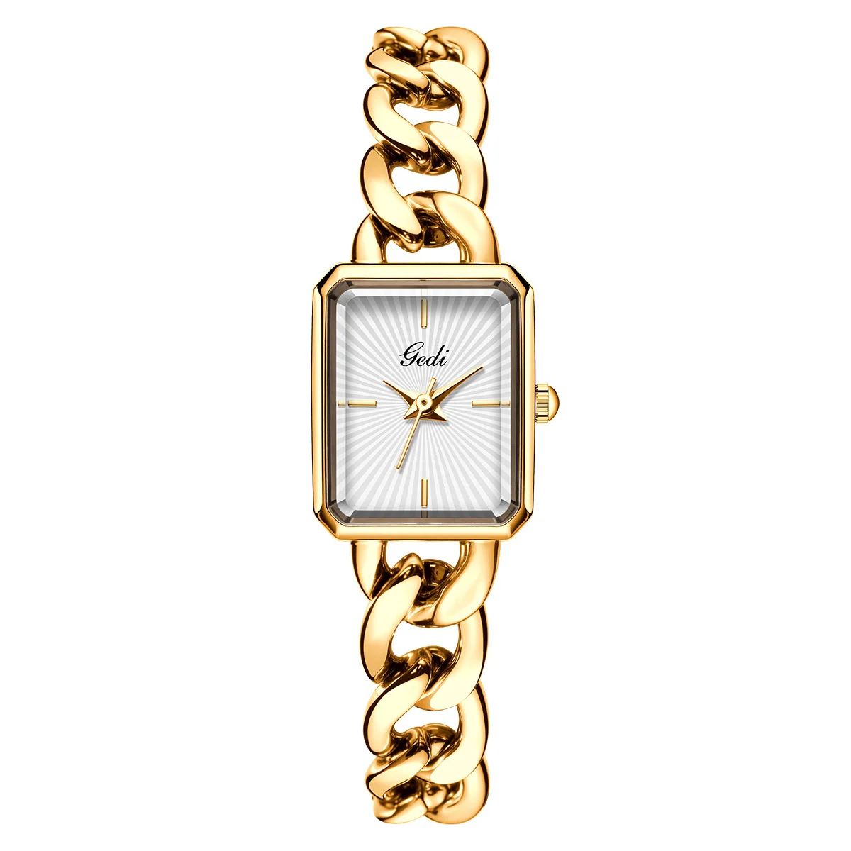 

Часы-браслет премиум-класса, легкие роскошные маленькие квадратные пластины, нишевый дизайн, тканая цепочка, креативные кварцевые часы