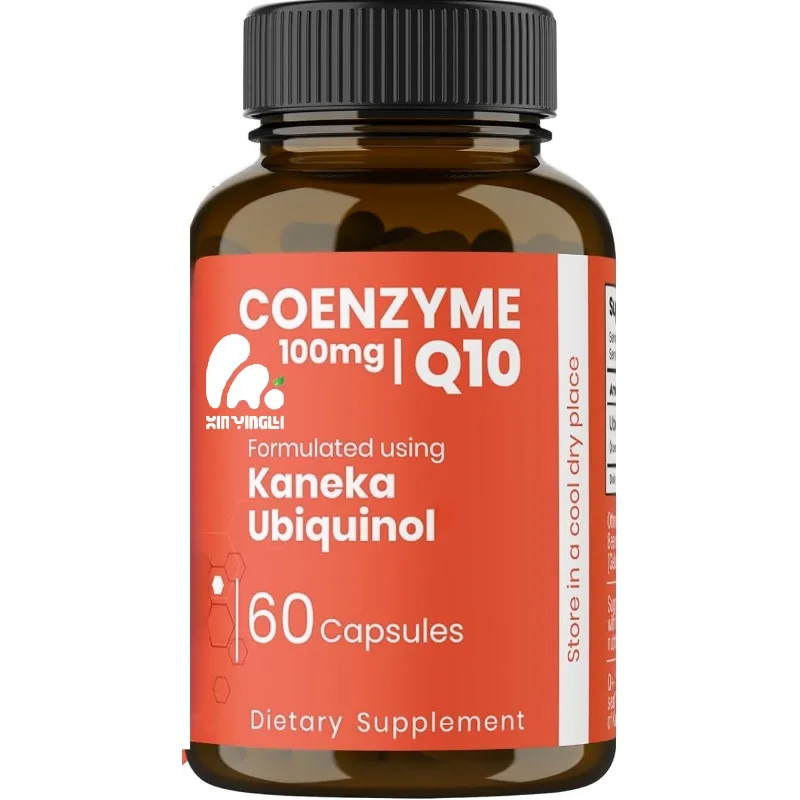 Coenzyme Q10-100mg capsules the active form of Coenzyme Q10, which supports cellular health and natural energy production