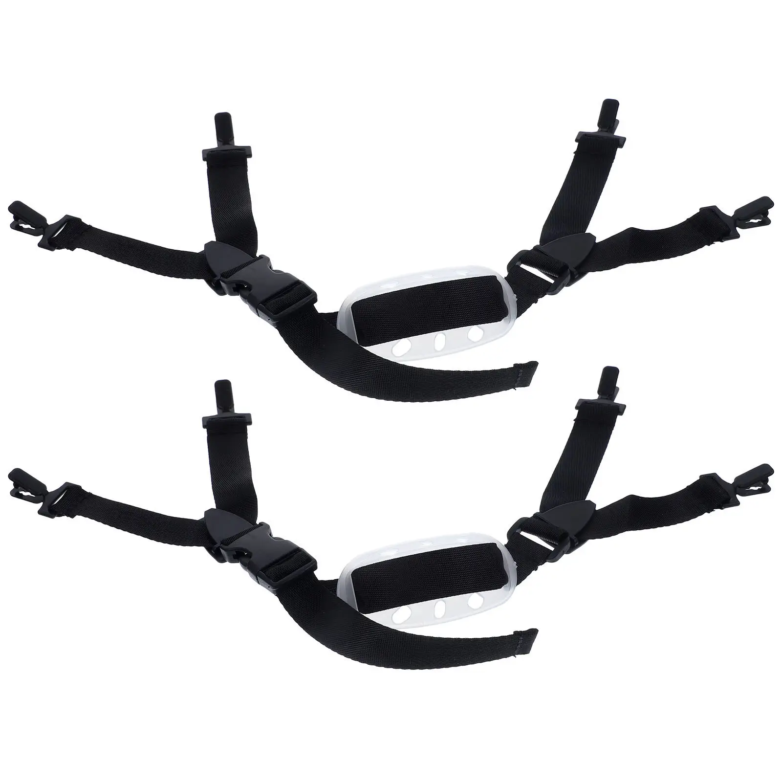 

2Pcs Professional Hard Hat Chin Strap Universal Adjustable Strap Comfortable Skin-Friendly Wear-Resistant Safety