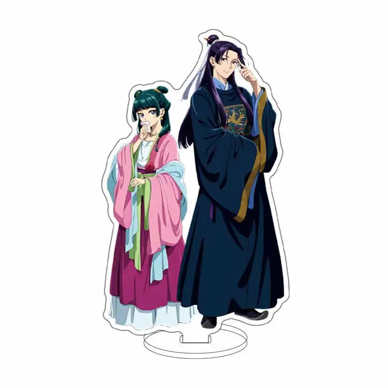 Anime de 16 cm Figura de Kusuriya no Hitorigoto, Maomao, Jinshi, Gaoshun, Gyokuyo, Rifa, Rishu, Soporte Acrílico, Adornos Cos, Regalos