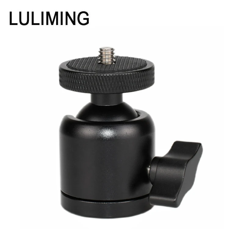 

Camera Mini Ballhead Aluminum Alloy Tripod Digital SLR Miniature Camera Photography Accessories Projector Tripod Ballhead