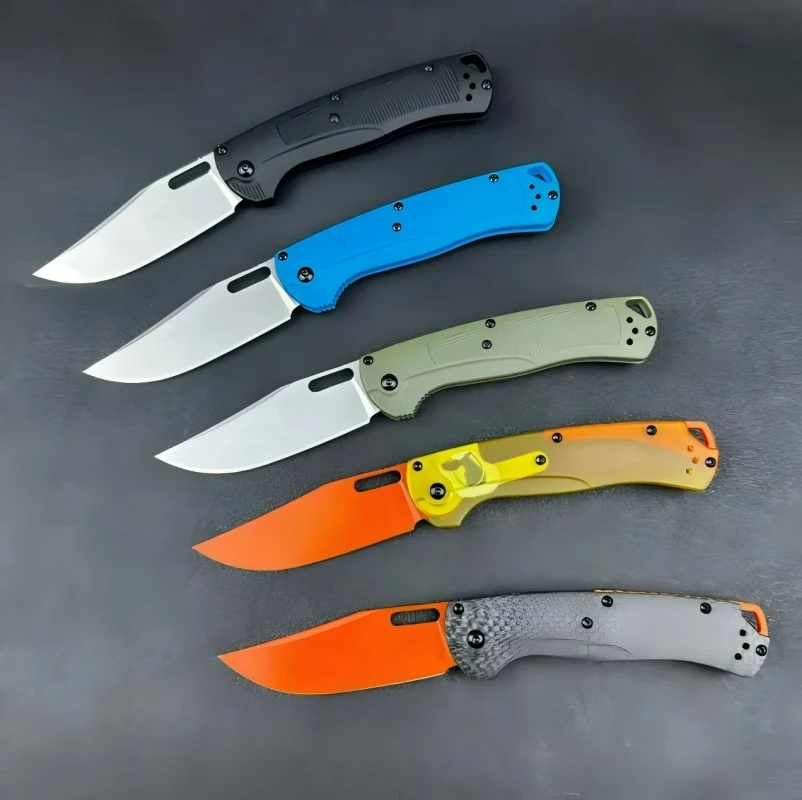 Cuchillo plegable BM 15535 CPM-154 balde edc cuchillos multiherramienta utilidad uso diario en casa corte al aire libre cuchillo táctico Bushcraft