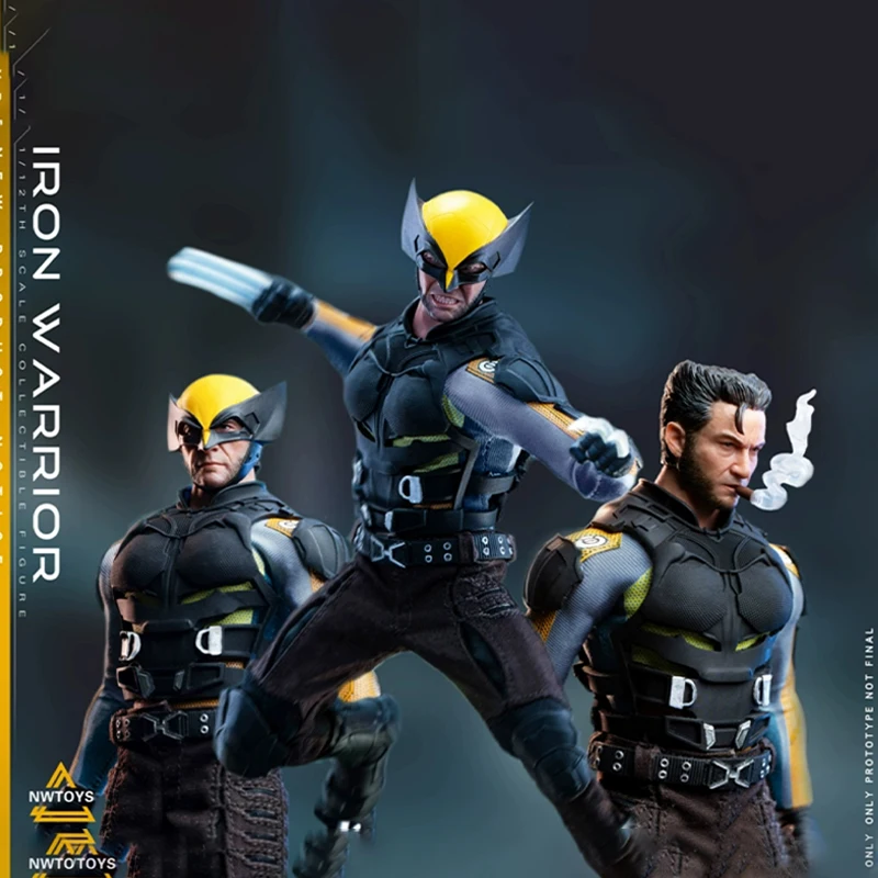 

IN STOCK NWTOYS 1/12 Male Soldier James Howlett Logan X-Men Superhero Wolverine Hugh Jackman 6Inch Action Figure Model Toys