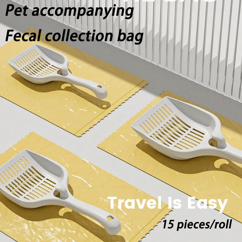 Degradável Ao Ar Livre Pet Fezes Saco De Armazenamento, Portátil Pequeno Mini Sacos De Plástico, Espessamento Pet Produtos De Limpeza