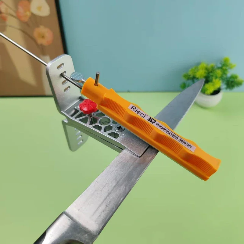 Grinder Sharpening Stone Set Professional Kitchen Fixed Angle Knife Sharpener Portable Gadget Outdoor Whetstone System Kit