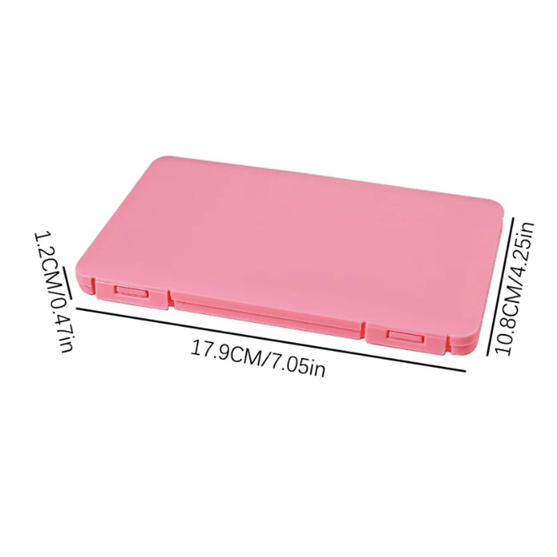 Large-capacity False Eyelashes Dustproof Storage Box Snap Design Travel Empty Lashes Holder Case Lash Display Organizer