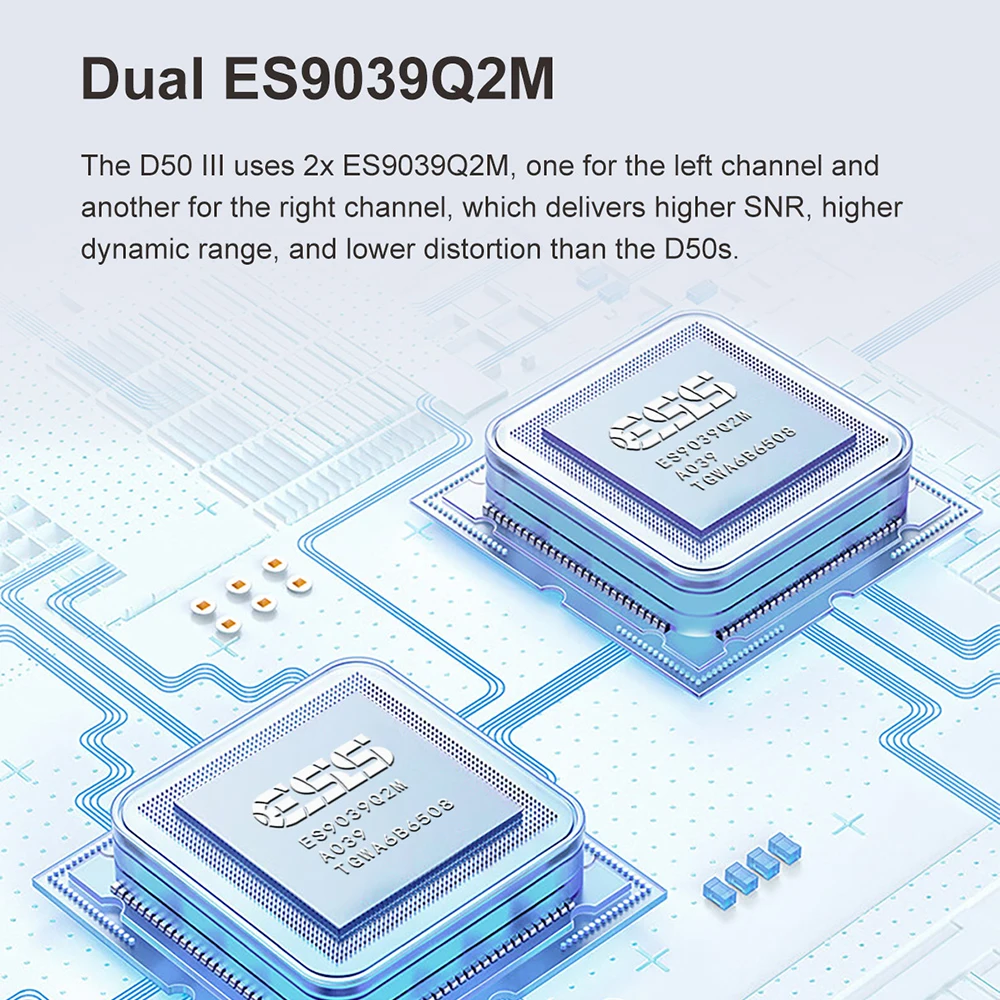 TOPPING D50III وحدة فك ترميز الصوت الرقمي HIFI DAC Dual ES9039Q2M LDAC بلوتوث 5.1 DSD512 PCM768kHz BT التحكم عن بعد Typec D50 III