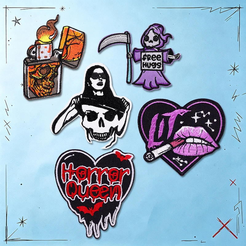 Conjunto de 5 Patches de Cavei - Iron On Patch avaliação e preço