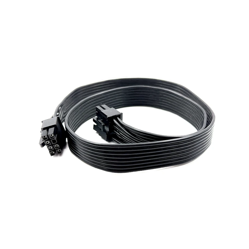 

Для блоков питания Corsair HX Gold, PCIe 8Pin 6+2Pin 60CM 18AWG, плоский кабель, кабель питания графического процессора для модульных мощностей HX650, HX750, HX850, HX1050