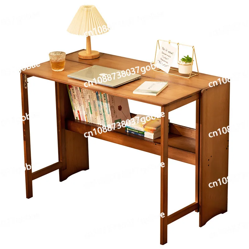 

Foldable student desk and chair set, home computer desk