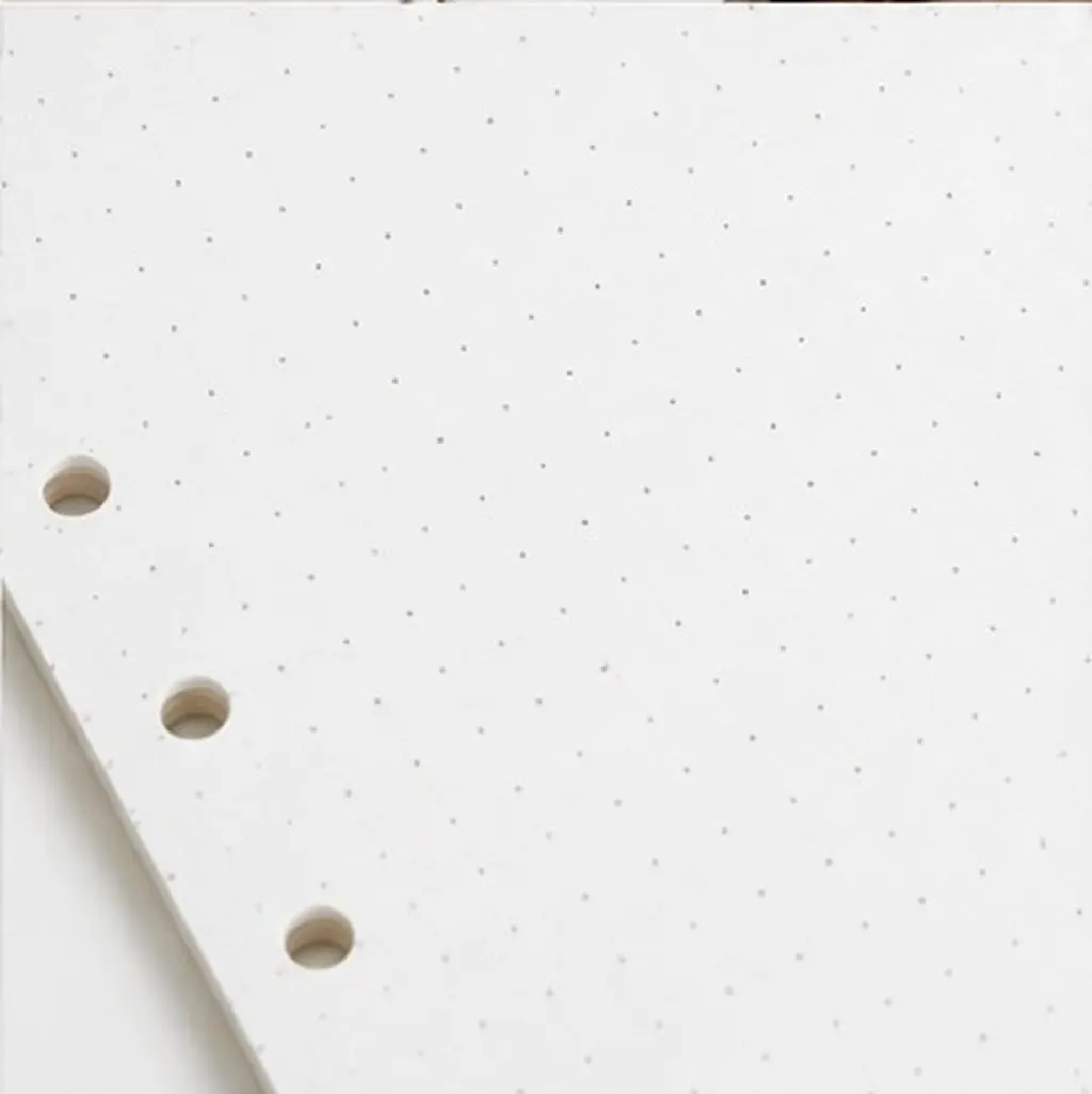 90Sheets B5 Refill Loose Leaf Paper Dotted Pattern Notebook Replacement Core for Journaling Drawing Writing School Use