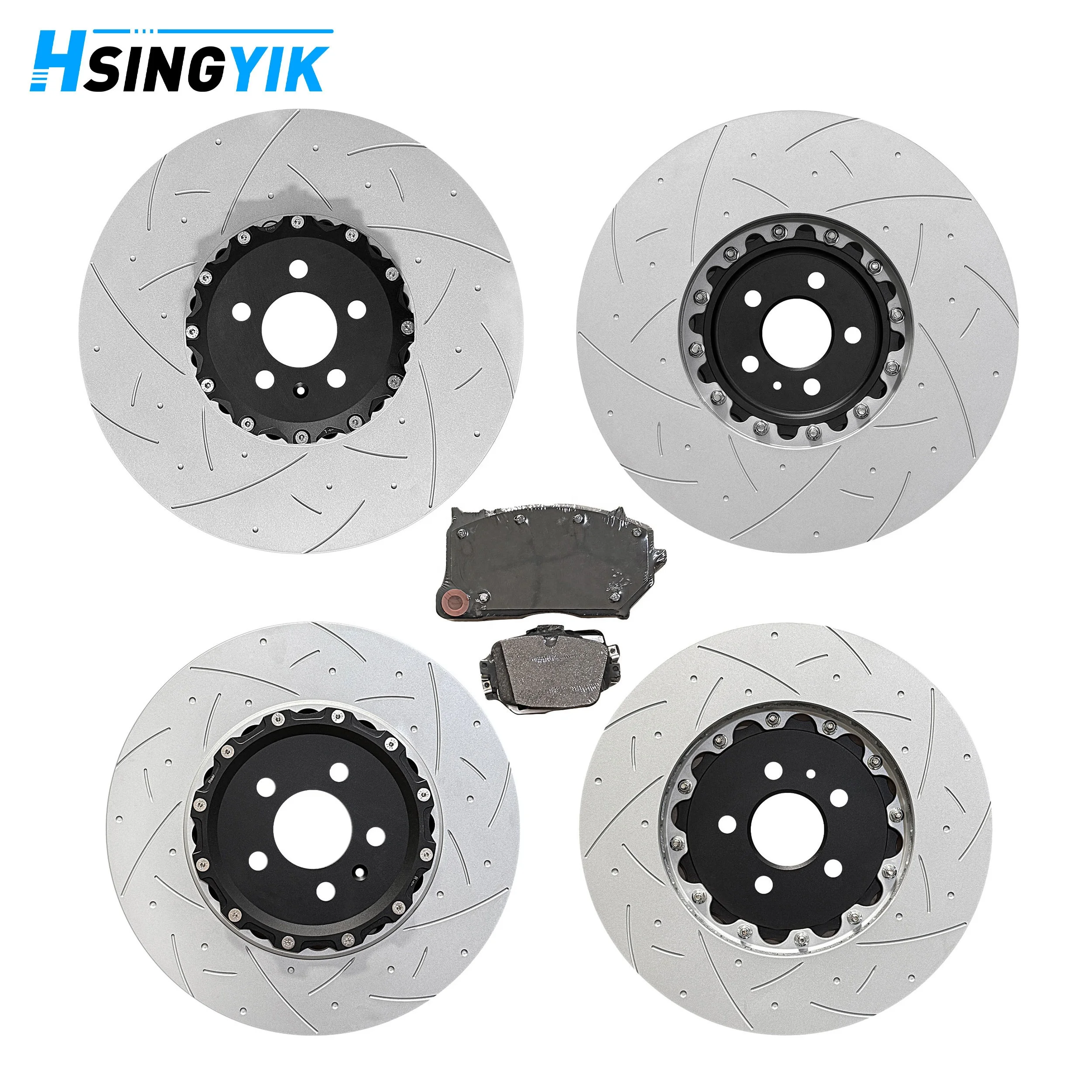 4K0615301R 4K0615301S Auto Modified Vented 420x40MM Floating Brakes Discs for AU DI RS6 RS7 A6 C8 A7
