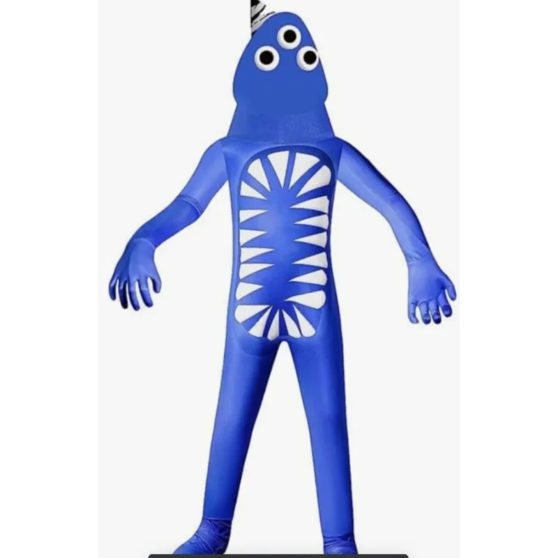 زي Bear's Den Garten Of Banban زي أخضر جامبو جوش وجهين وحش كوسبلاي لعبة رعب ملابس على شكل شخصية للهالوين جديد 2025