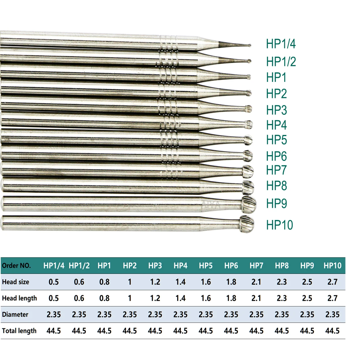 5 Stück Welle Dental Wolfram carbid Bohrer Low Speed Drill Zahn erdbeeren für Straight Nose Kegel Handstück Zahnarzt Material