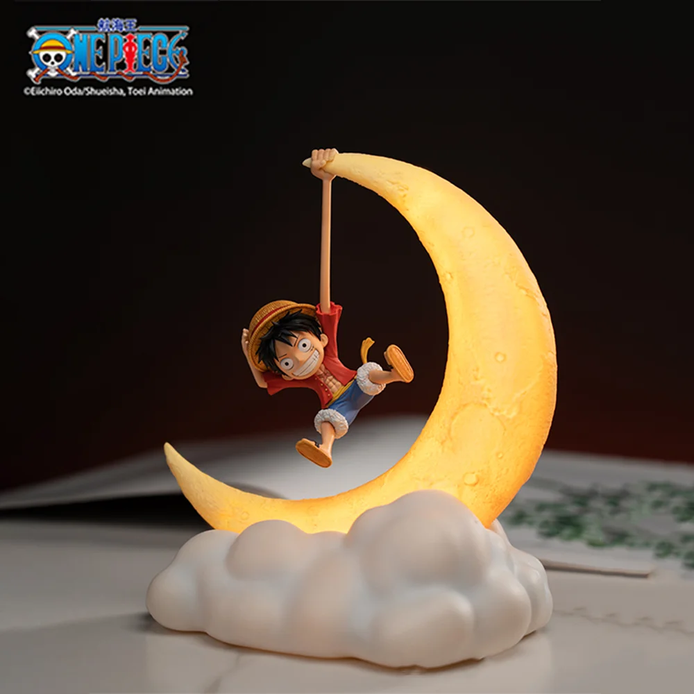 Anime One Piece Figures Monkey D. Luffy Pull Night Lamp Luffy Night Light One Piece Anime Peripheries Xmas Desk Decor Boy Gift