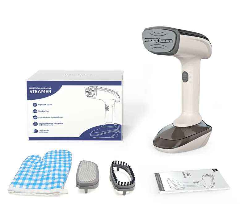 مصنع توريد بالجملة 1200 واط الأجهزة المنزلية الملابس المحمولة باخرة طوي يده آلة تنظيف الملابس بالبخار النسيج باخرة