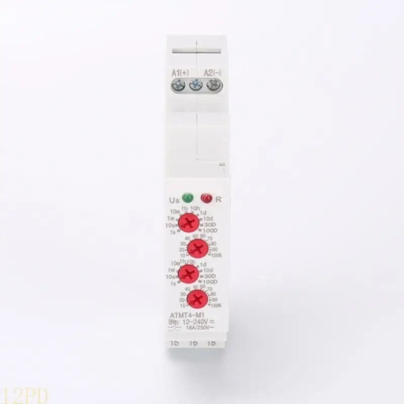 12PD Practical Efficient Time Management Relaying Convenient for Industrial Equipment with Wide Ranges Delay Setting