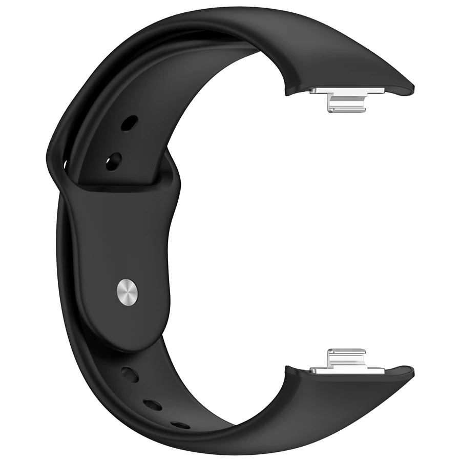 Zachte siliconen band voor Redmi Watch 4/5/6 band sport vervangbare armband polsband voor Xiaomi Mi Band 8 Pro/9 Pro/10 Pro band
