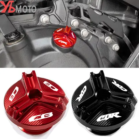 Do Honda CB CBR CBR600RR CBR1000RR 650R CB750 CB500X CB500F CB650F 600 954 1000 RR Akcesoria Motocyklowe Korek wlewu Filtr