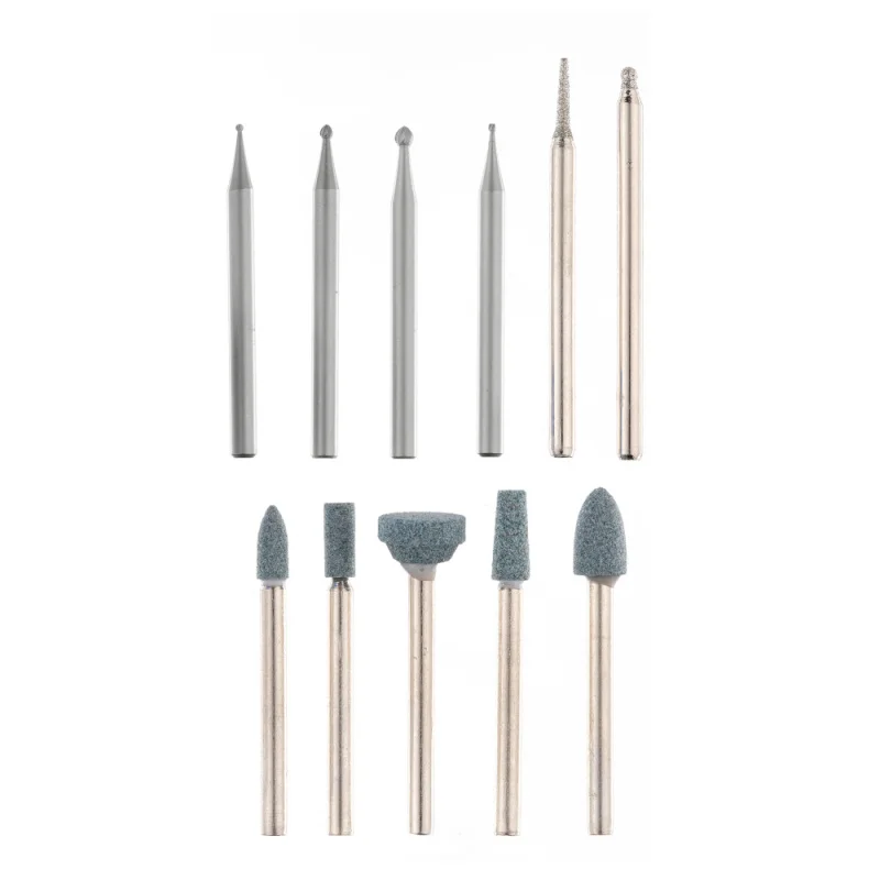 Kit di accessori rotanti per intaglio e incisione HART da 11 pezzi-W