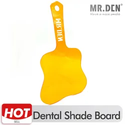 New Dental Shade Board Eye Protector Dental Curing Light Shield Plate Dentistry Patient UV Blue Lights Eye Protective Plate