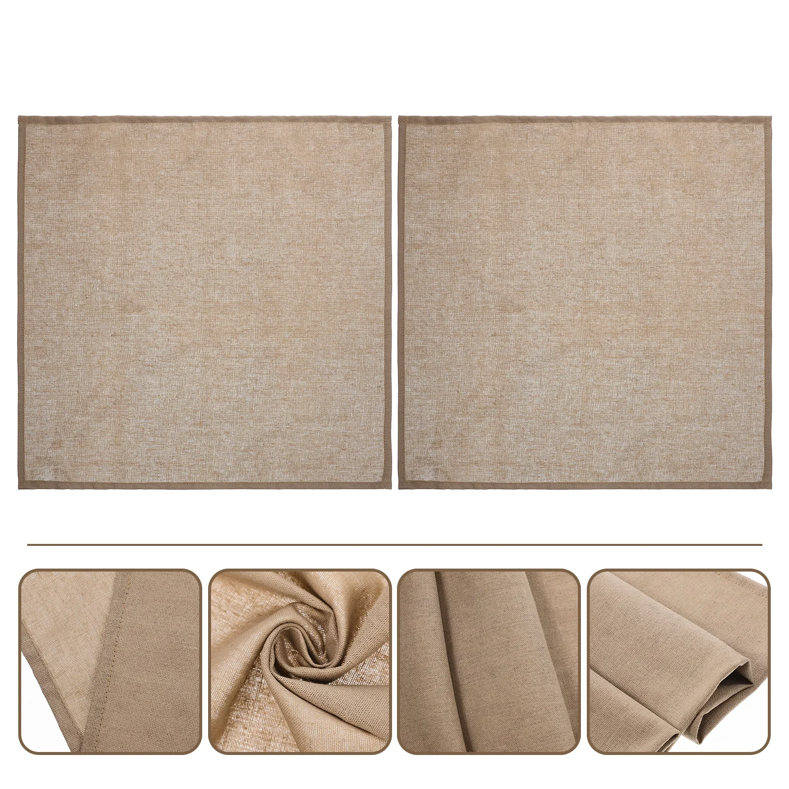 

2pcs Heat-Resistant Table Placemat Non-Slip Dish For Kitchen Dining Cup Bowl Mat Washable Reusable Insulated Placemat