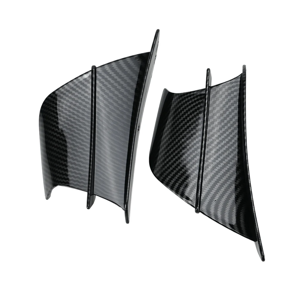Motorcycle Universal Podification Parts Aerodynamic Wing Kit Stability Side Wind Deflectors Winglets For Ducati BMW Kawasaki