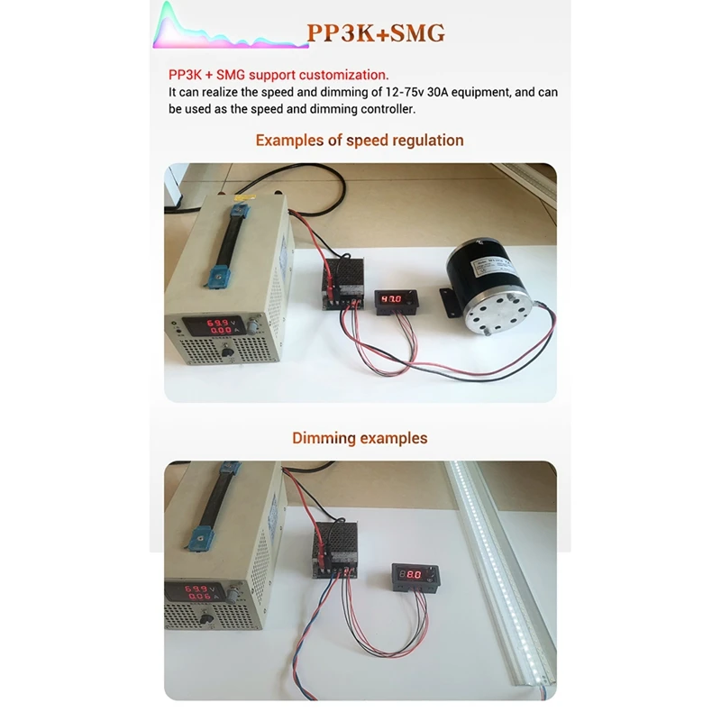 Generador de señal PWM LCD de modo Dual ZK-PP3K 1Hz-99Khz PWM frecuencia de pulso ciclo de trabajo generador de onda cuadrada ajustable