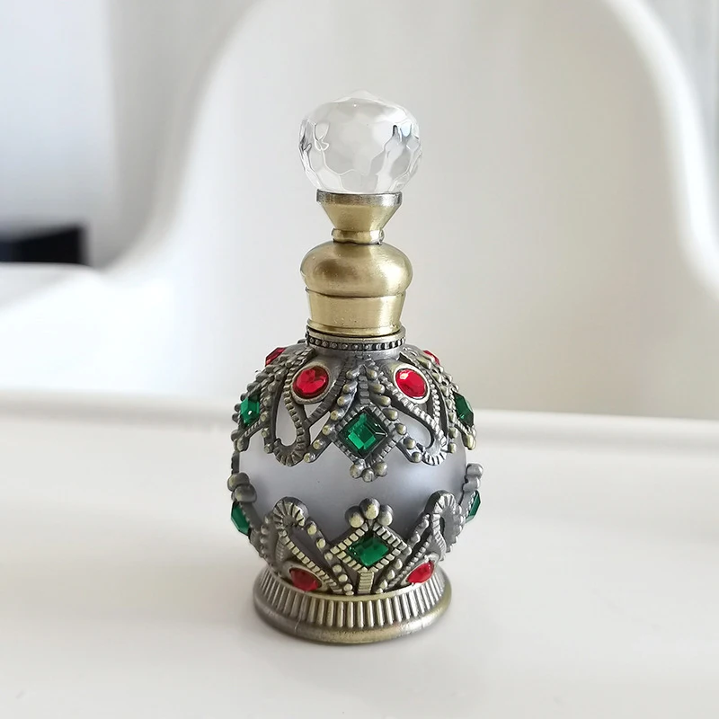 1PCS Luxus Parfüm Flasche Ätherisches Öl Flasche 15ml Leere Flasche Lagerung Flasche Geschenk Glas Parfüm Flasche Tragbare flaschen – Detail 16
