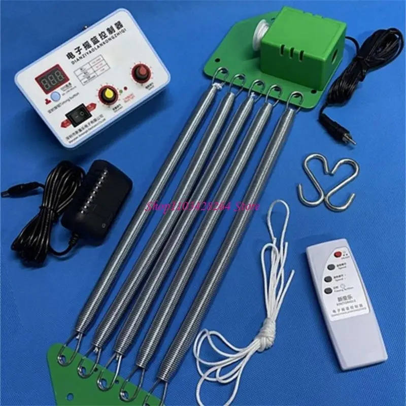 electric-infant-rocking-bed-replacement-controller-with-round-2-pin-connector