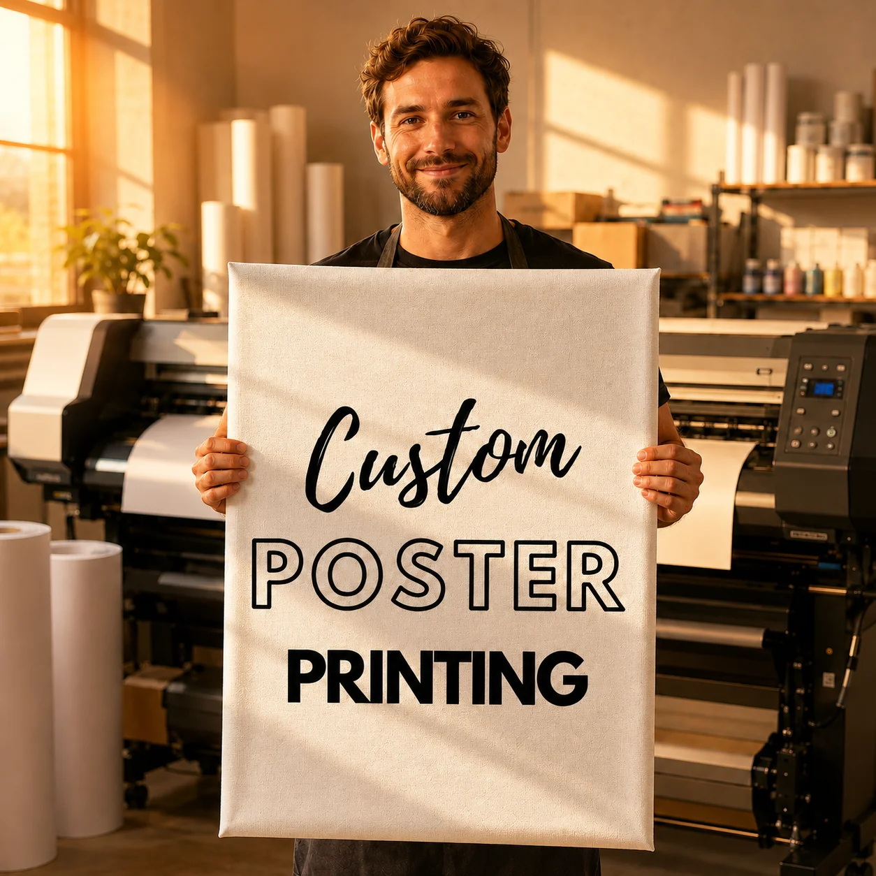 Anime Poster Print - Custom Canvas Prints Photo Poster Personalized