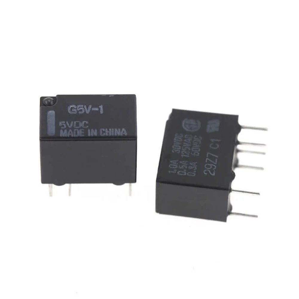 5 10 20 PCS G5V-1 - 3V 5V 9V 12V 24V 6PIN 1A DC12V 5VDC 12VDC 24VDC Neue Authentische Original Signal RelaisB Für OMRON – Detail 2