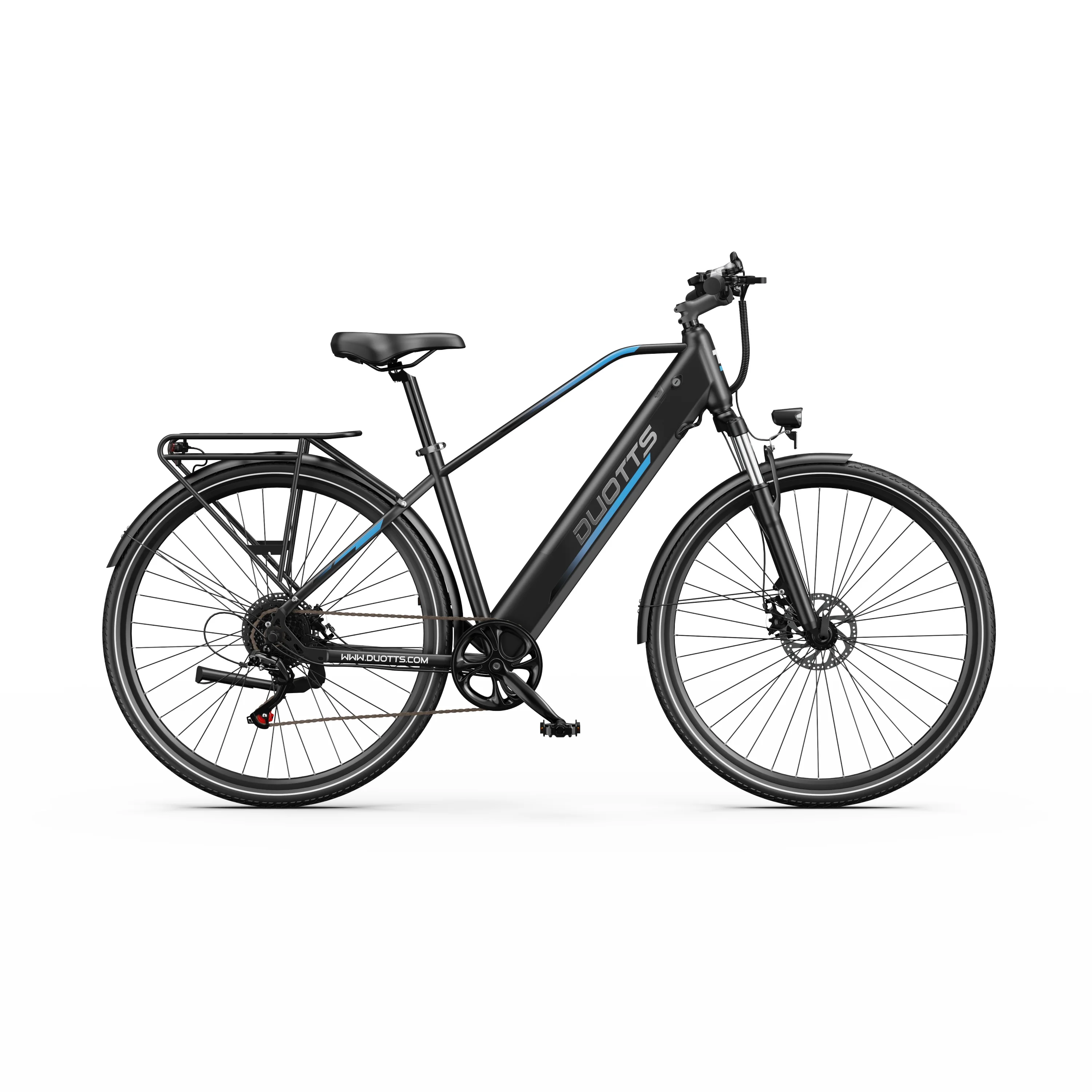 DUOTTS C29 Lite Elektrofahrrad für Erwachsene, 250 W Motor, EBike, 36 V, 13 Ah Batterie, 27,5 x 2,25 Zoll Reifen, City Commuter Elektrofahrrad