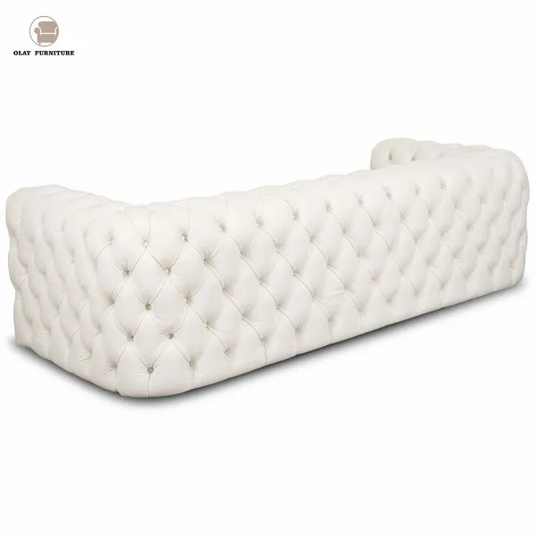 Simple Modern Sofa White Pull Clasp Sofa Living Room Sofa For Weeding