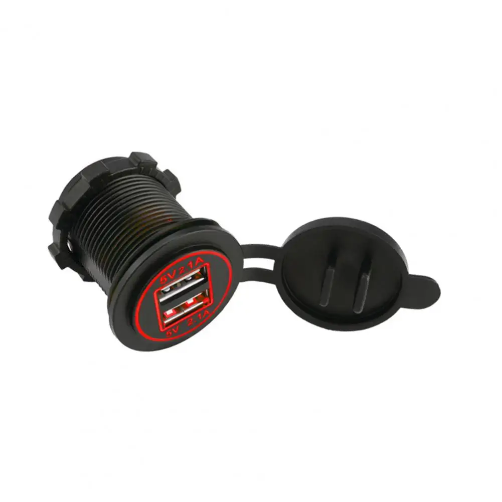 

Car Charger Waterproof Dual Usb Car Charger for Bus Truck with Over-current Protection Universal Fit Safe to Use Reliable