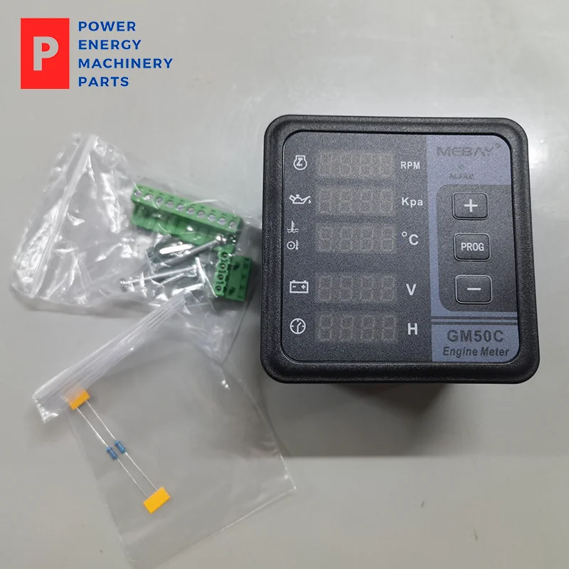 GM50C Mebay Original Generator Digital LCD Multifunction Meter Monitor Multifunction CAN Genset Part