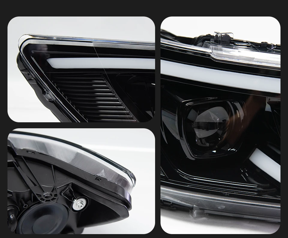 AKD Car Styling for Dodge JCUV Journey 2009-2016 LED Headlight Fiat Freemont LED DRL Hid Angel Eye Bi Xenon Beam Accessories