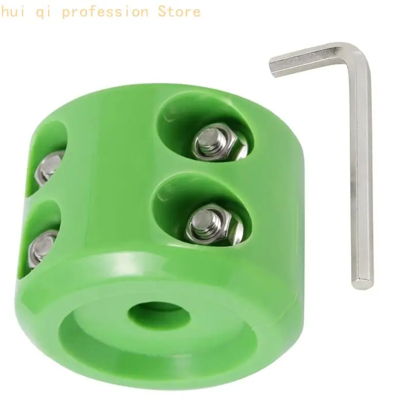 Fahrzeug-Hakenstopper, Winden-Kabelleitungsschoner mit Gummi-Außenkörper und Metallbefestigungen für LKW UTV ATV H8WE – Detail 3