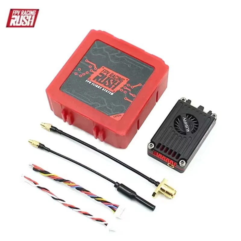 

RUSH TANK MAX SOLO VTX 2.5W High Power VTX 48CH Video Transmitter with CNC shell for RC FPV Long Range Fixed-wing