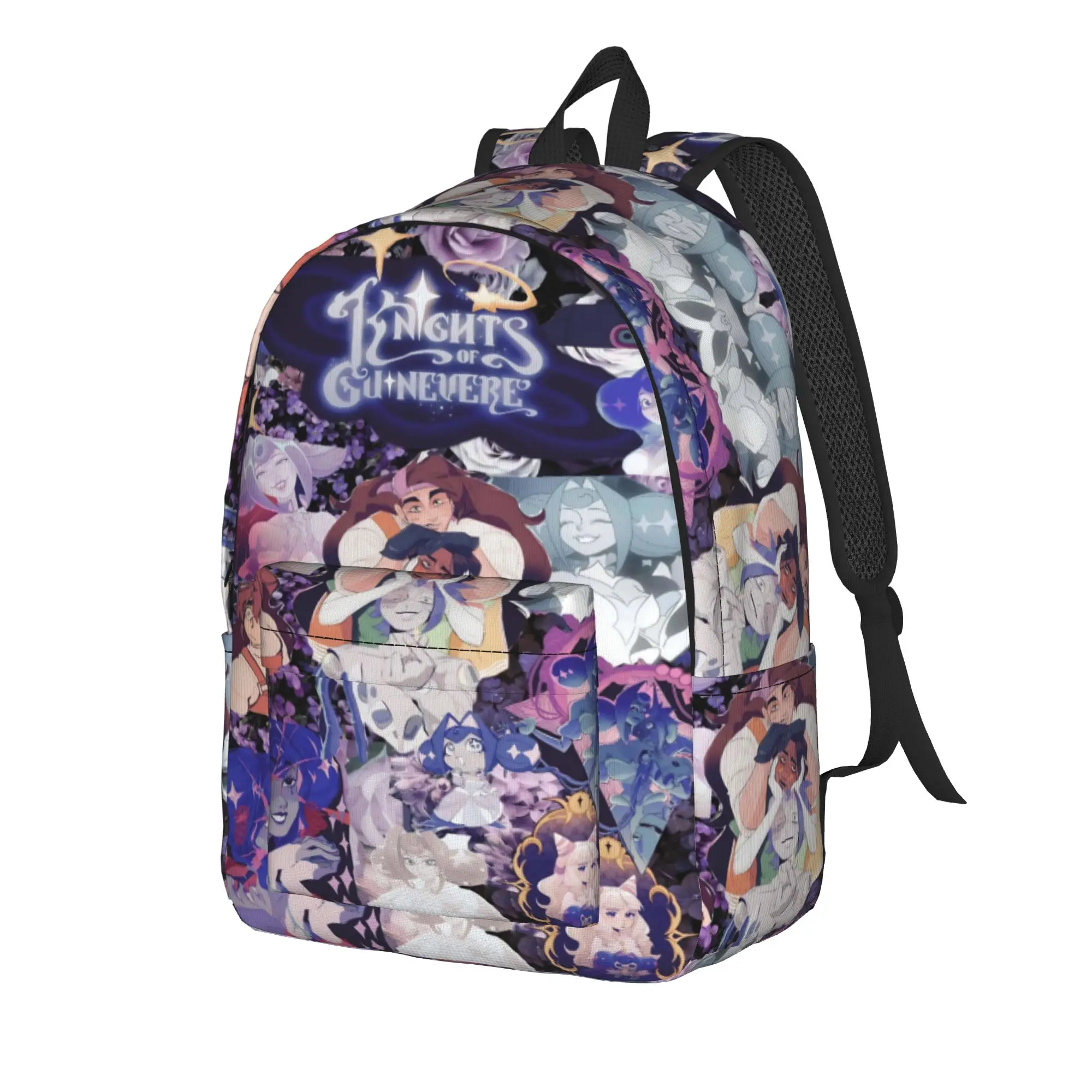 K-Knights Of Guinevere Teenage Backpack Sports Student Business  Daypack for Men Women Laptop Shoulder Bag