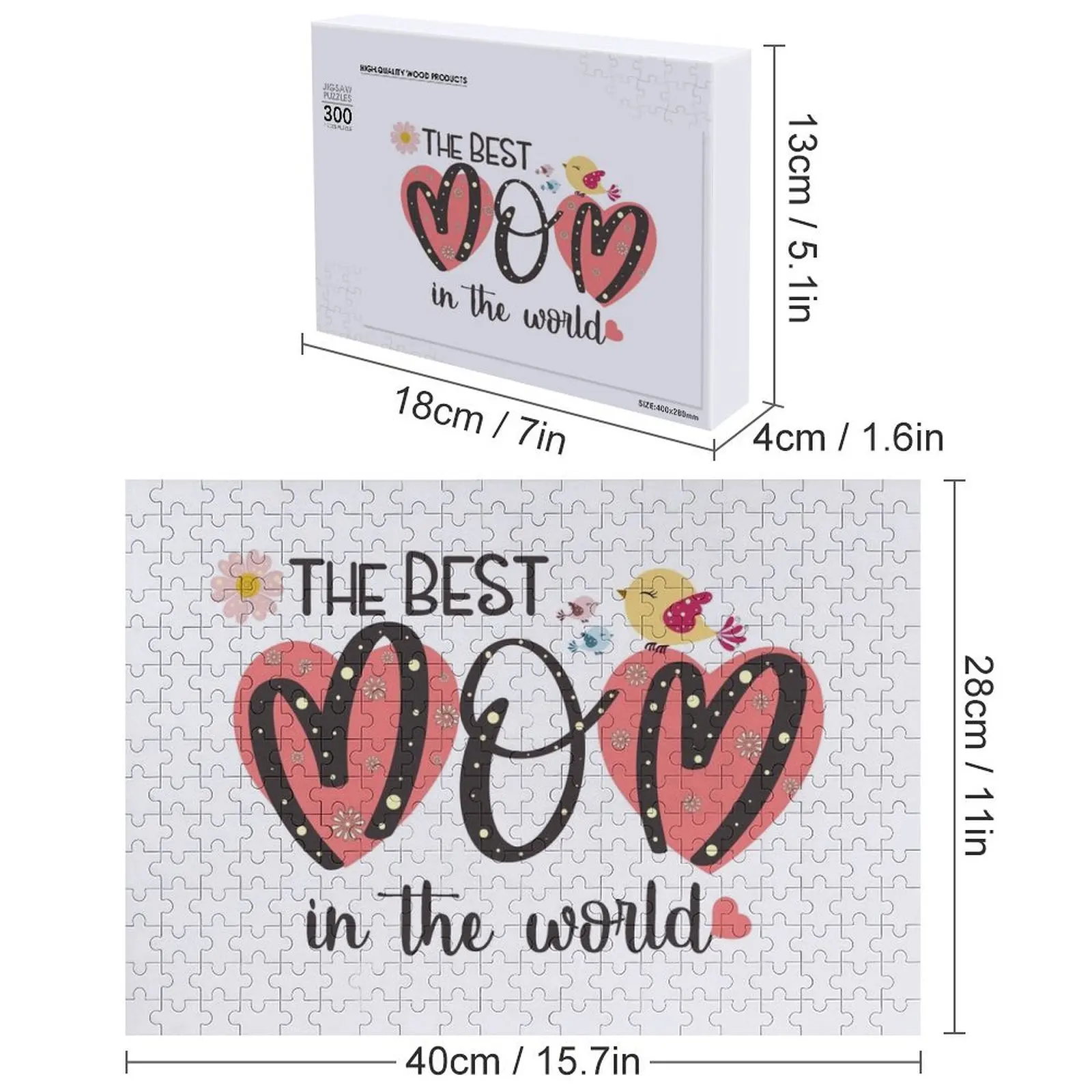 Meilleure maman du monde - Cm Punk Aew Puzzle le plus vendu avec photo personnalisée Jouets de Noël Jouets personnalisés Puzzle