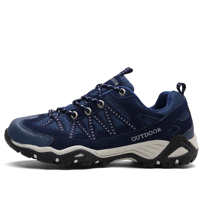 EOCENE Couple Outdoor Adventure Ademend Mesh Anti-Slip Duurzame Grip voor Hiking Trail Running Schokabsorberende Casual Schoenen