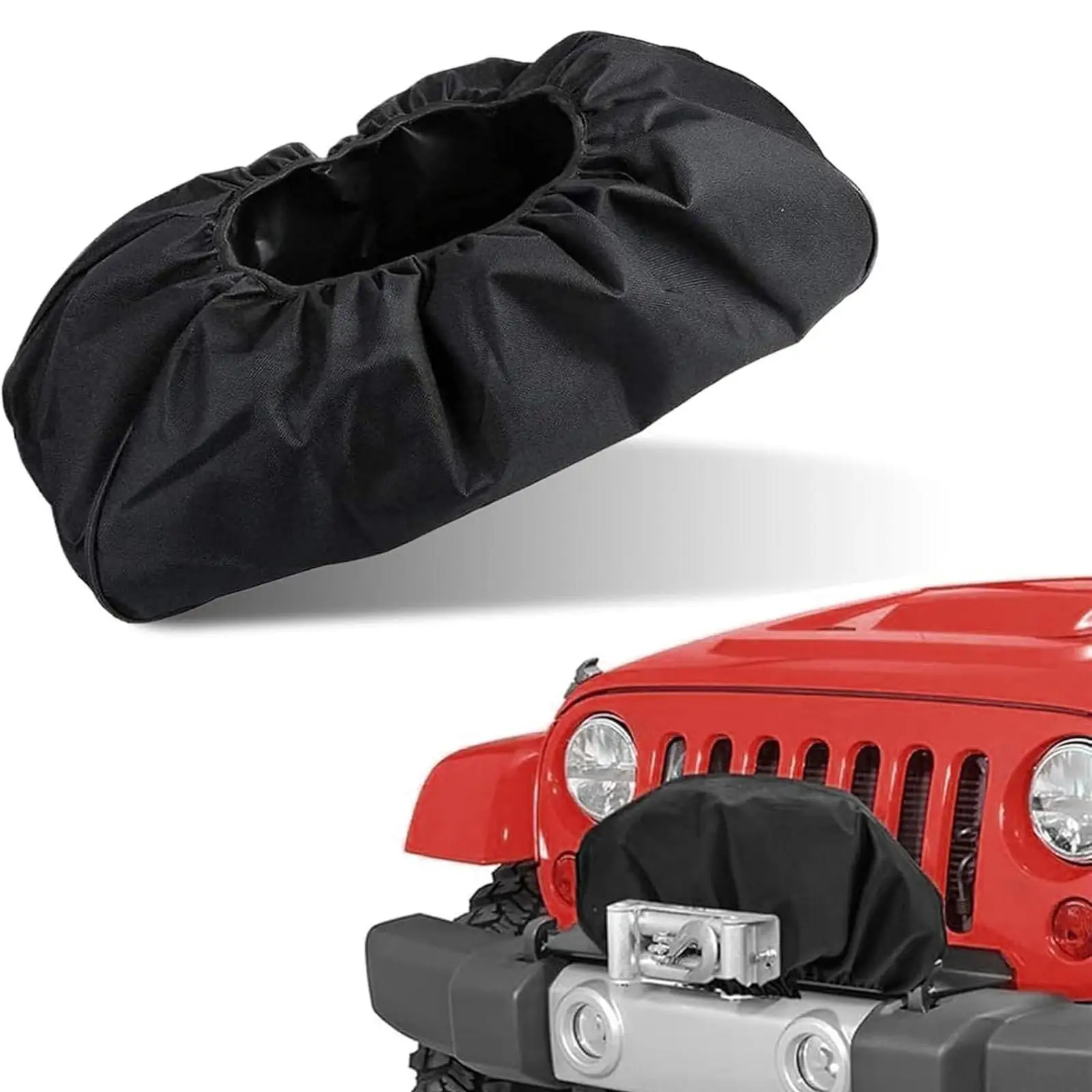 Funda 900D Tela Oxford Agujero elástico negro 21,5" x 9,5" x 7,5" A prueba de polvo