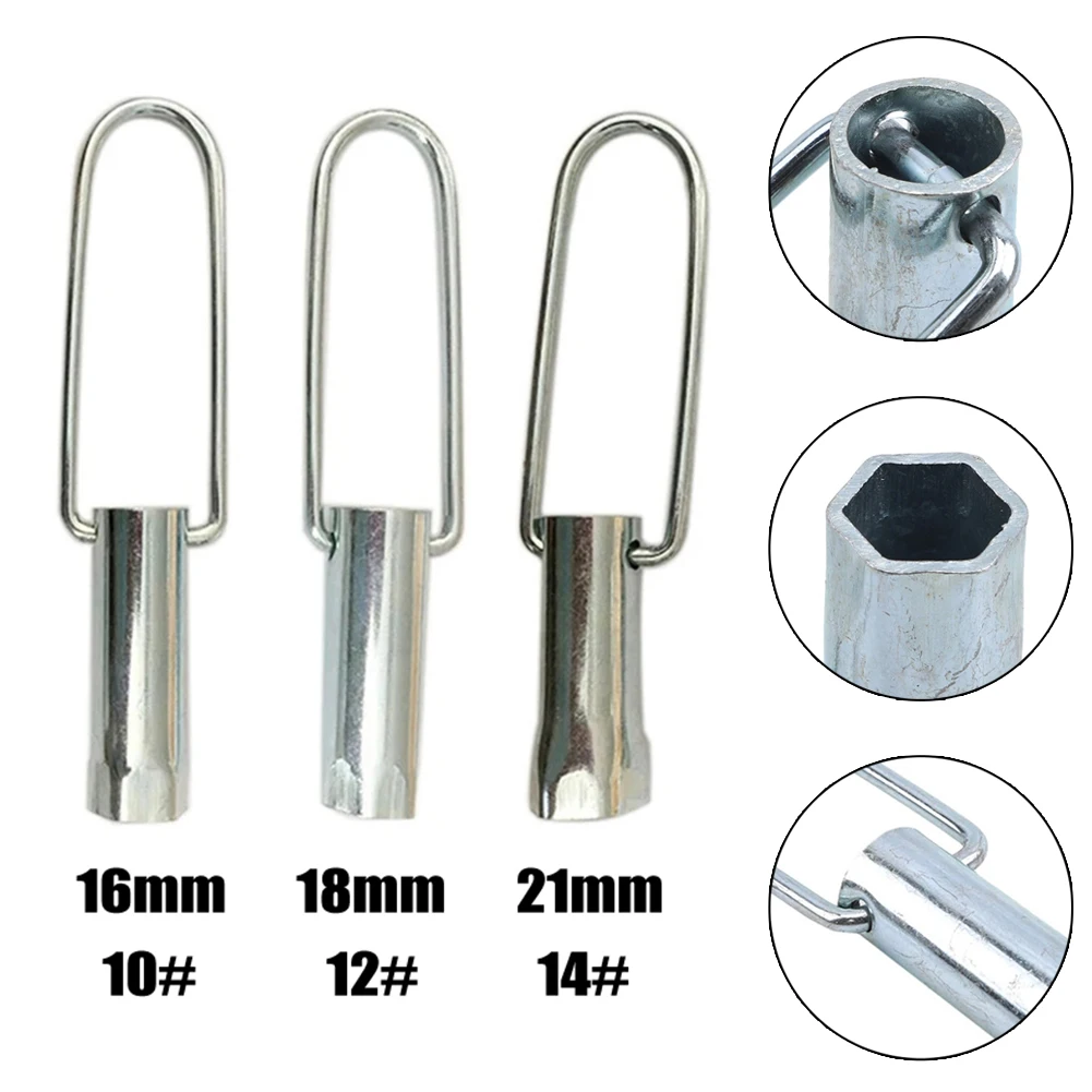 Motorcycle Firemouth Socket Wrench High Carbon Steel Socket Wrench With Hanging Ring 16 18 21mm Power Tool Accessories - Image 6