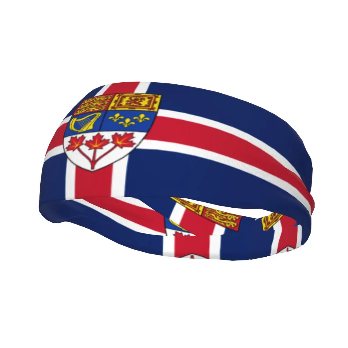 Headband Flag Of The Kingdom Of Canada Headwrap Hairband for Tennis Gym Fitness Headwear Hair Accessories