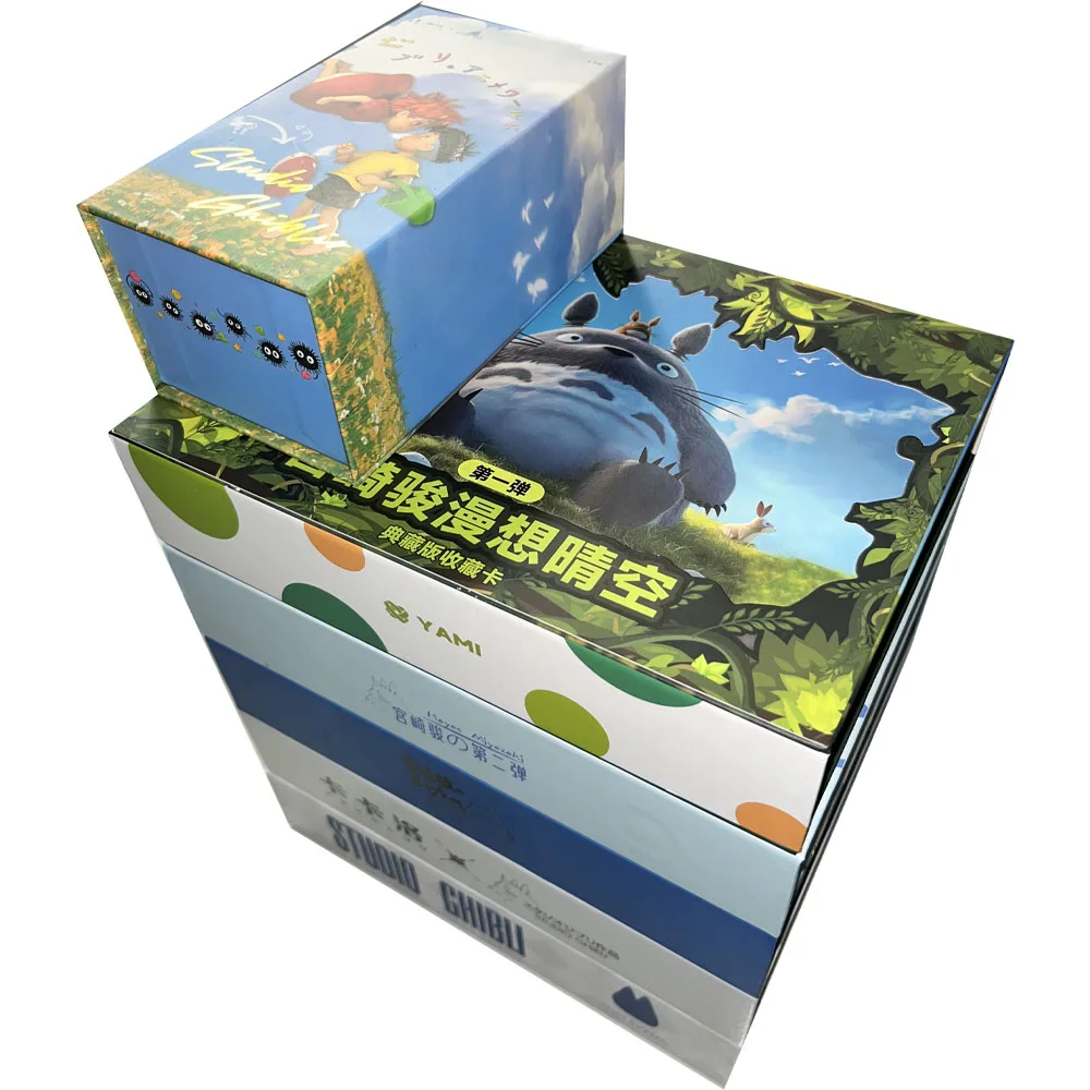 Wholesale Miyazaki Hayao Full Collection Cards Booster Box Anime Kids Table Cards And Hobbies For Kids Birthday Gifts