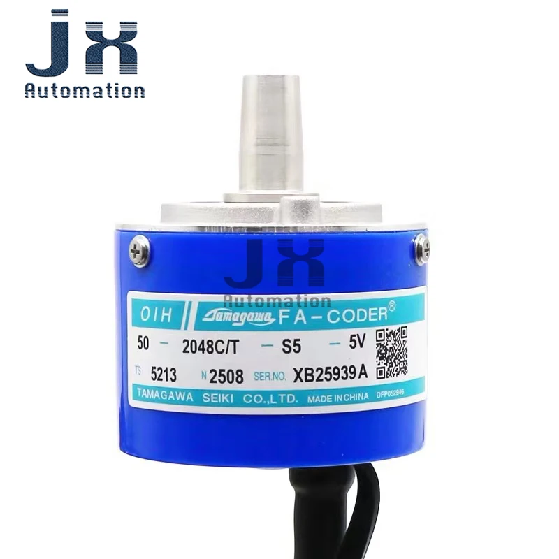 

Original TAMAGAWA FA-CODER OIH50-2048C/T-S5-5V TS5213N2508 DC5V Outer Diameter 50mm For Guangri Hitachi Elevator Rotary Encoder