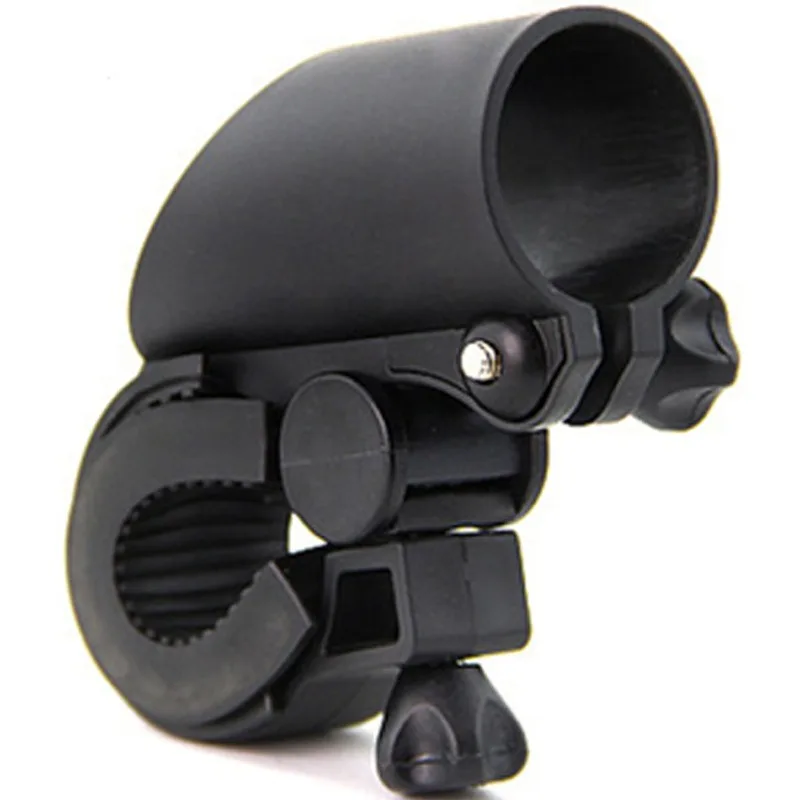 10pcs Lamp Clip Cycling Equipment Straight Tube Flashlight Bracket Bicycle Headlight Fixing Bracket